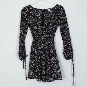 Princess Polly | Dresses | Gigli Bubble Hem Mini Dress Black | Poshmark